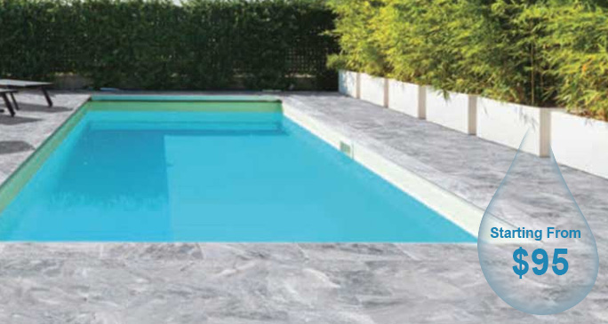 Pearl Grey Pool Coping at Trend Pools Albury Wodonga